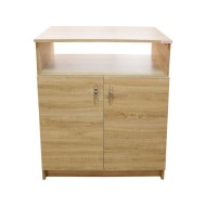 Comoda Soft 2 usi, sonoma, 75 x 87 x 39 cm Comoda Soft 2 usi, sonoma, 75 x 87 x 39 cm